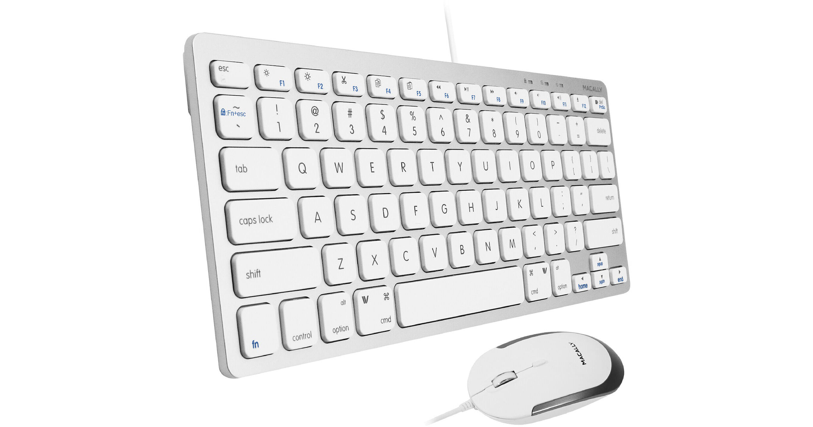 Macally Ultra Slim USB Wired Keyboard (Aluminum) ACEKEYA B&H