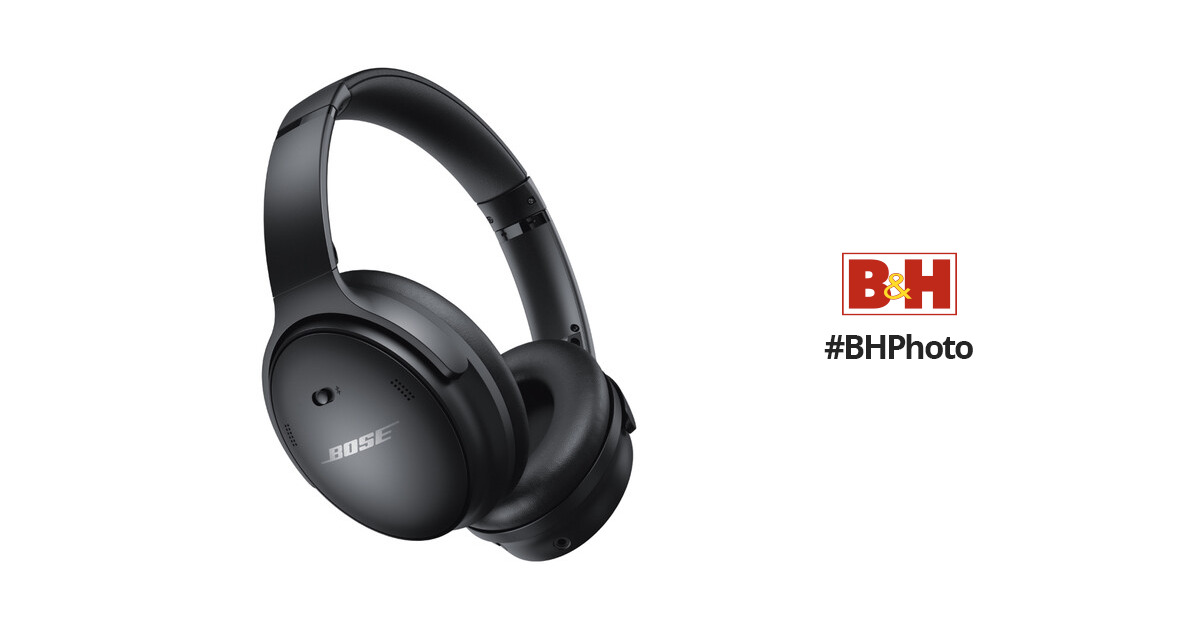 Bose QuietComfort 45 Noise-Canceling Wireless Over-Ear Headphones (Triple  Black)