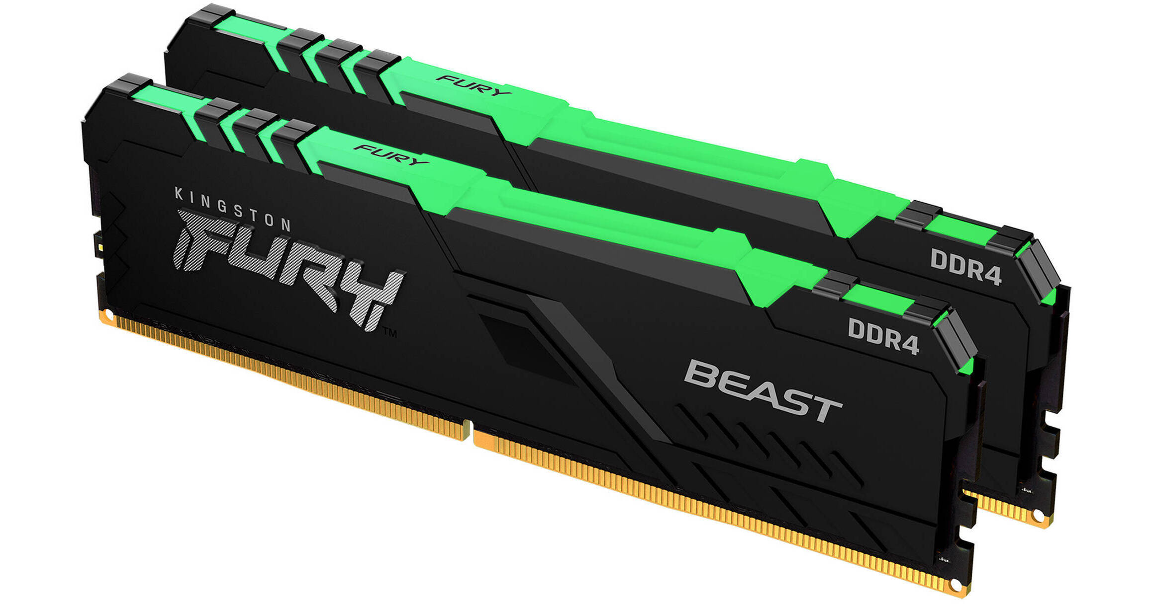 KINGSTON FURY Beast RGB 16Go (2 X 8Go) DDR4 3200 MHZ CL16