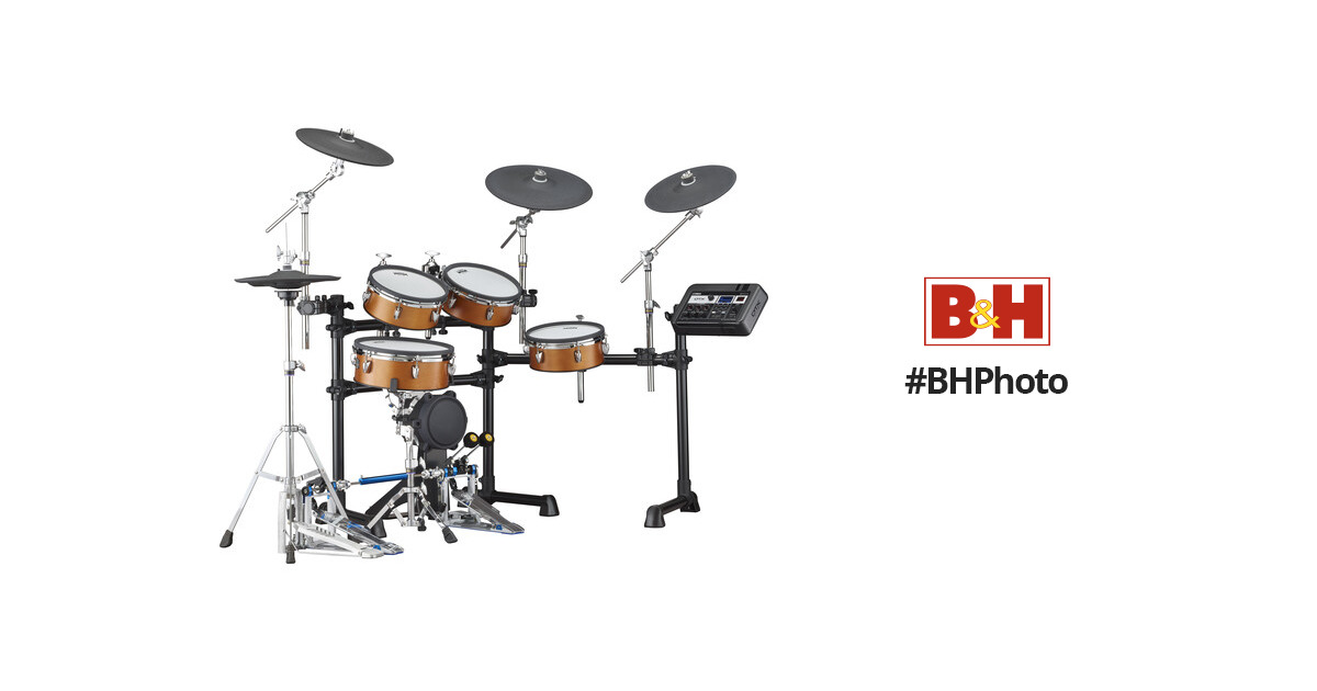 Real Wood Electronic Drum Kit with DTX-PRO DTP8-M (Mesh Pad Set