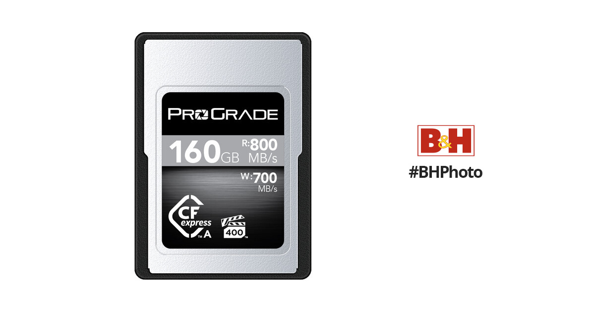 ProGrade Digital 160GB CFexpress Type A Cobalt PGCFXA160GPBH B&H