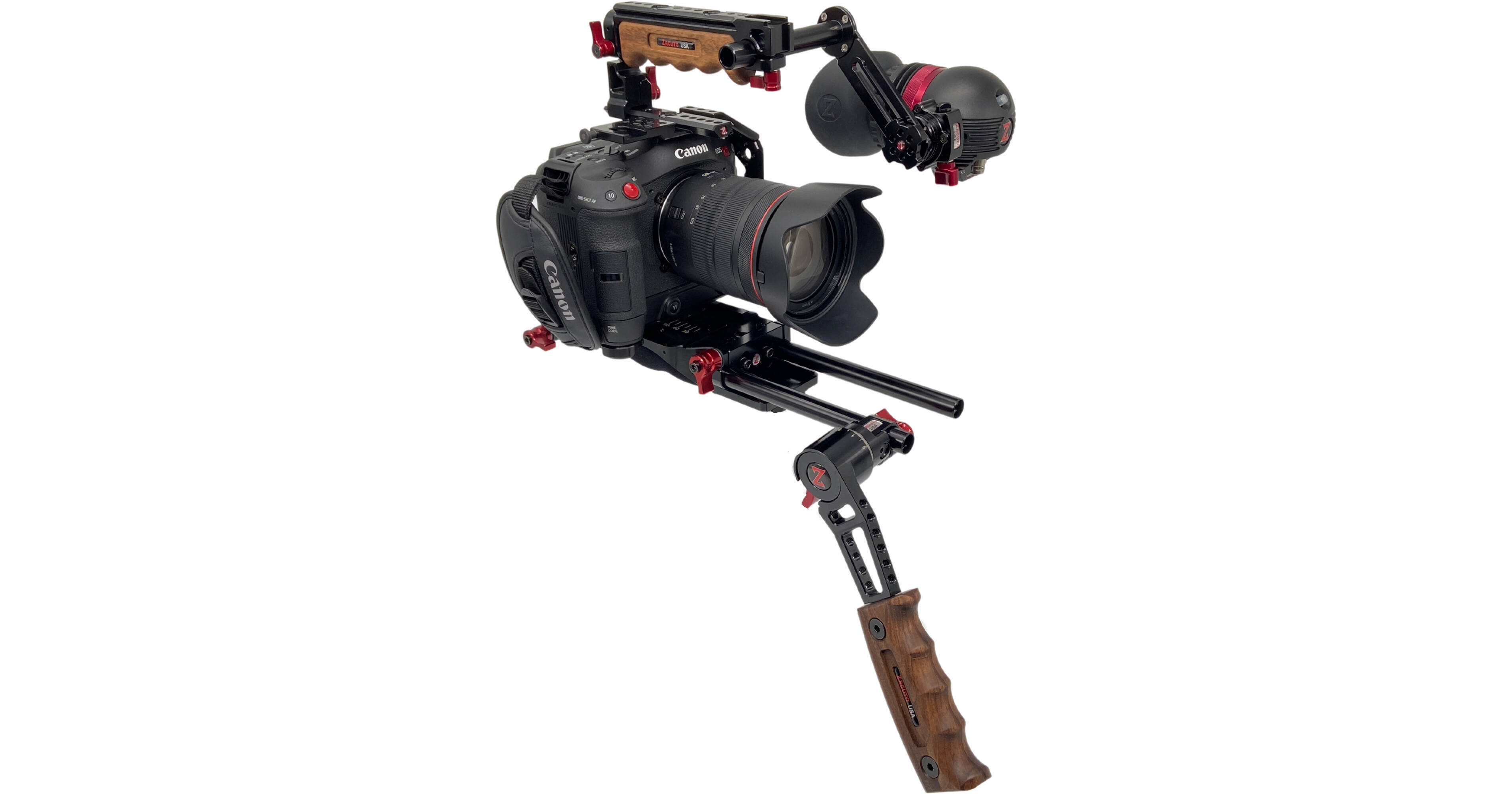 Zacuto Canon C70 ACT Recoil with Kameleon Pro EVF