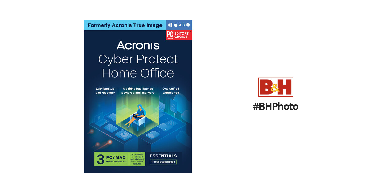 Acronis Cyber Protect Home Office Essential Edition HOFAA1USS