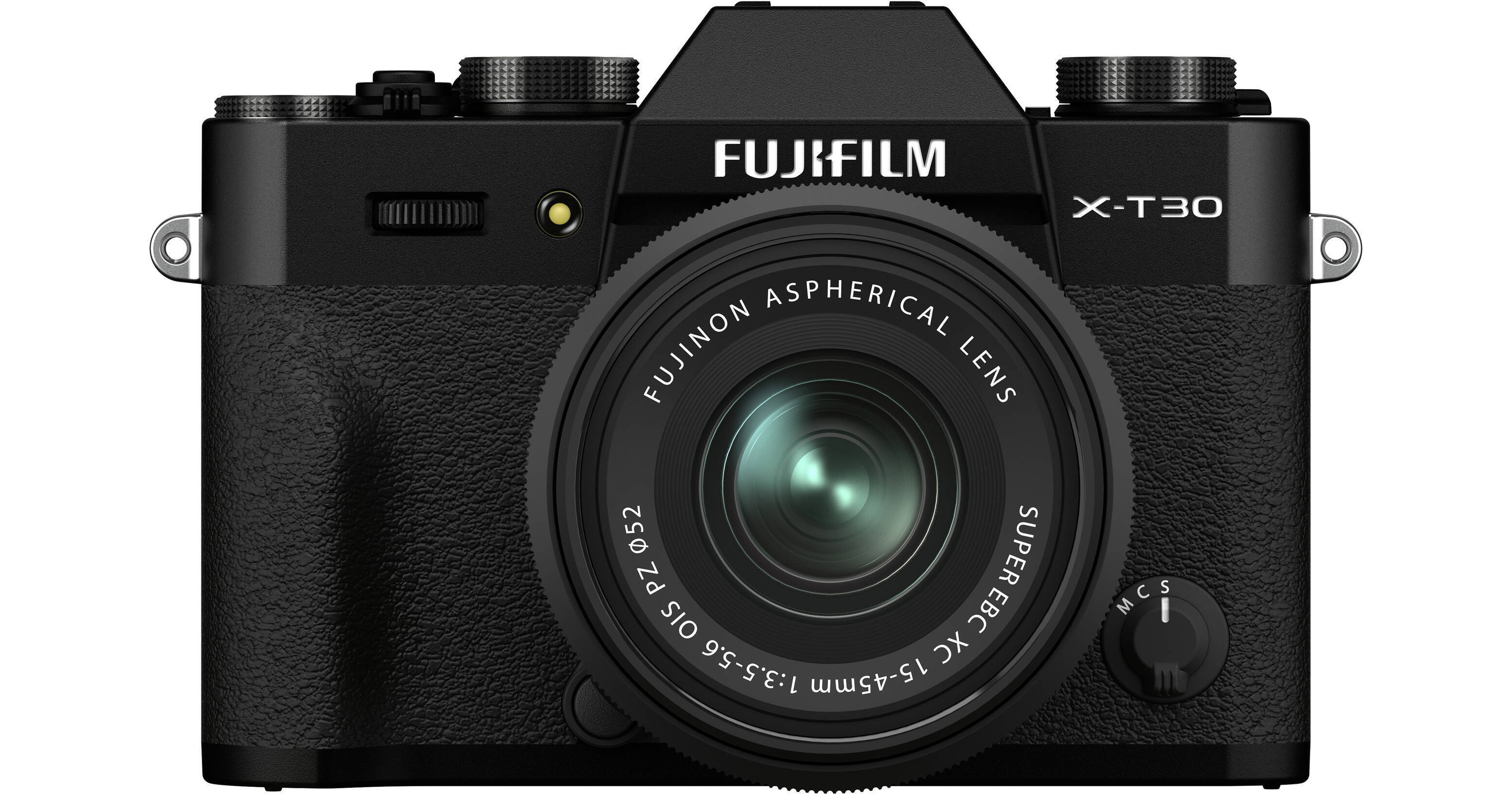 FUJIFILM X-T30 II Mirrorless Camera with XC 15-45mm OIS PZ Lens (Black)