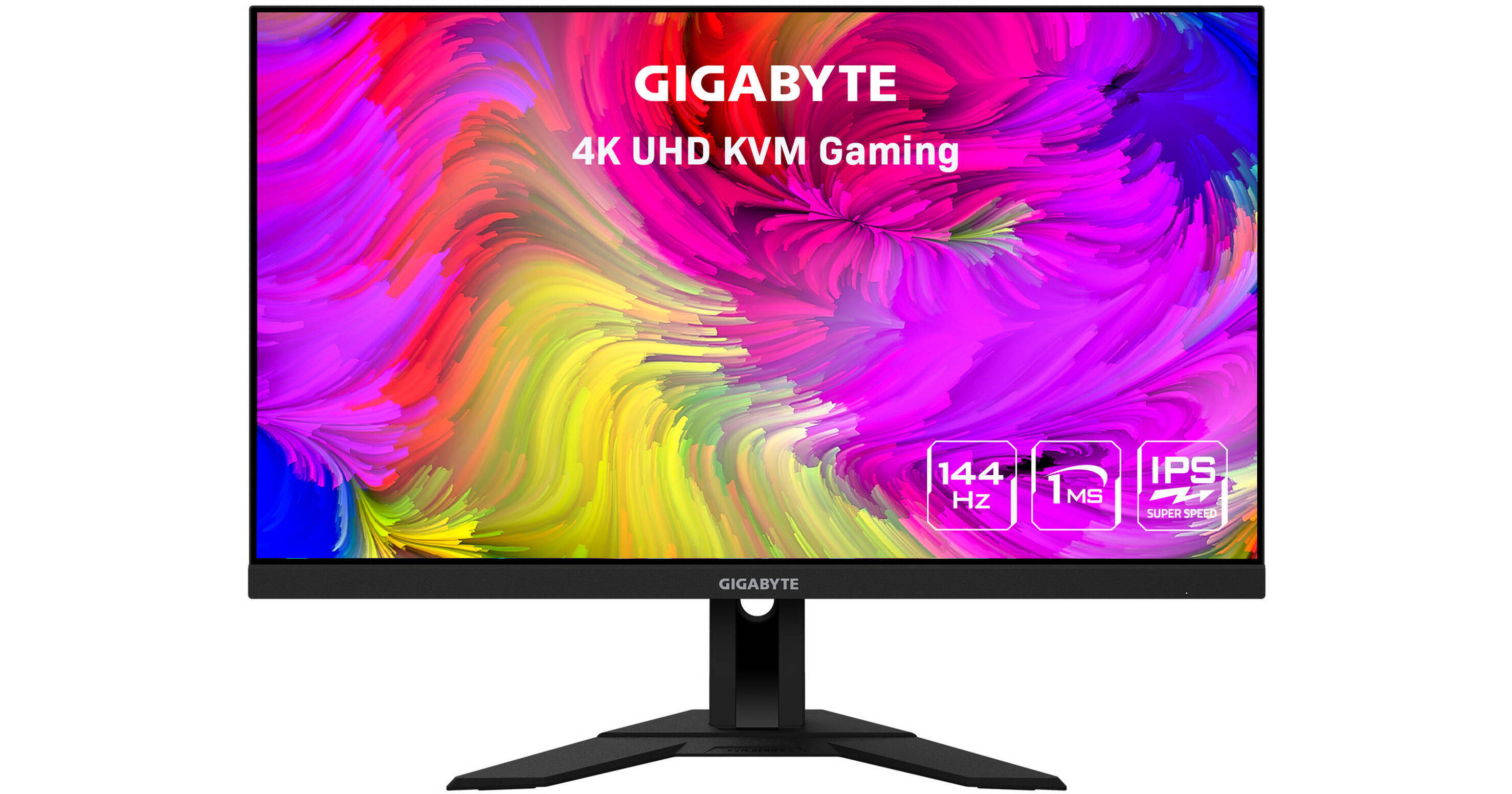  GIGABYTE Monitor para juegos M28U de 28 pulgadas y 144 Hz,  pantalla IPS 3840 x 2160 SS, tiempo de respuesta de 2 ms (MPRT), 9‎4%  DCI-P3, pantalla VESA HDR400, FreeSync Premium