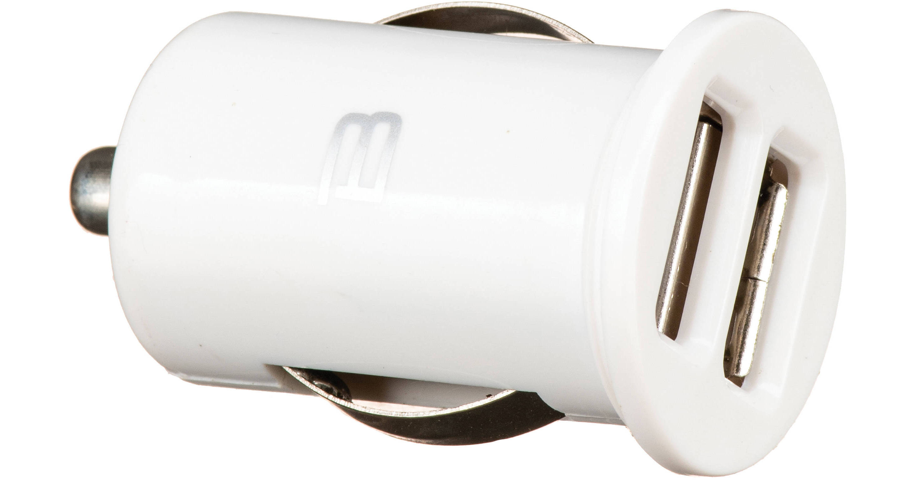 BYTECH Car Lighter to Dual USB Adapter (White) BYOPV2106WT