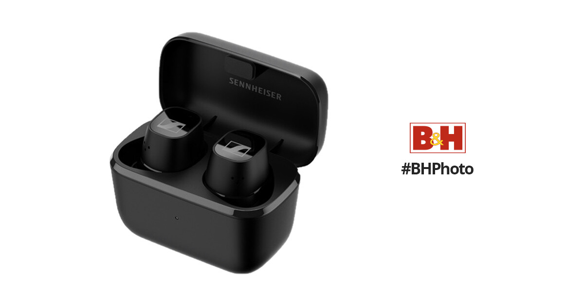 Sennheiser CX Plus Noise-Canceling True Wireless In-Ear Headphones (Black)