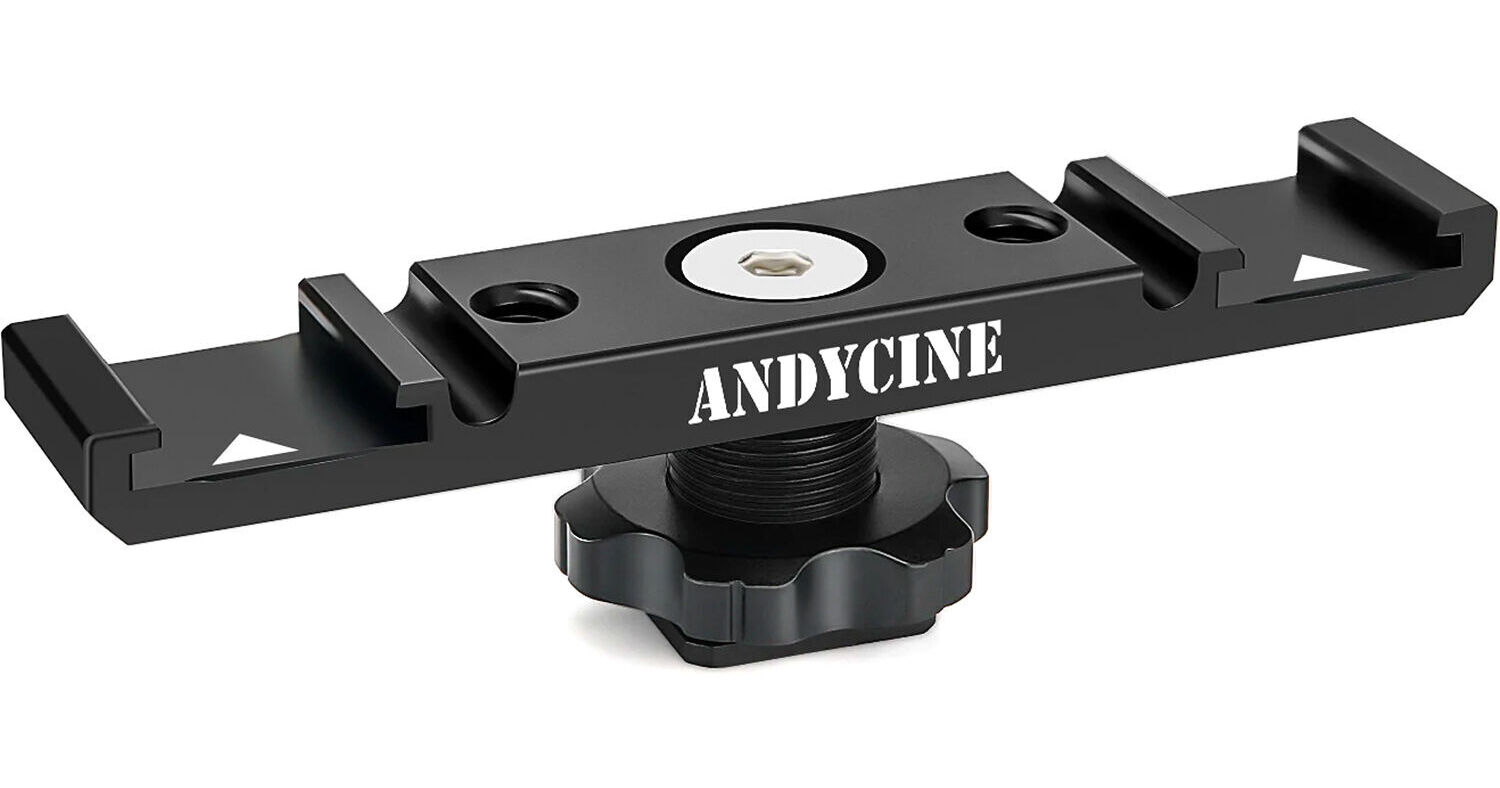 ANDYCINE Dual Shoe Mount Bracket ADCSM01 B&H Photo Video