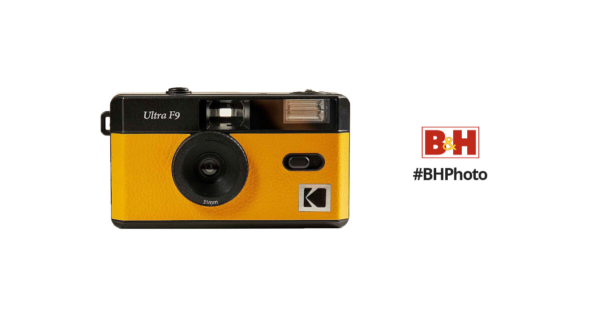 Kodak Ultra F9 Reusable 35mm Camera (Yellow) DA00248 B&H Photo