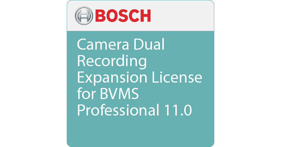 Bosch Camera Dual Recording Expansion License MBVXDURPRO B&H
