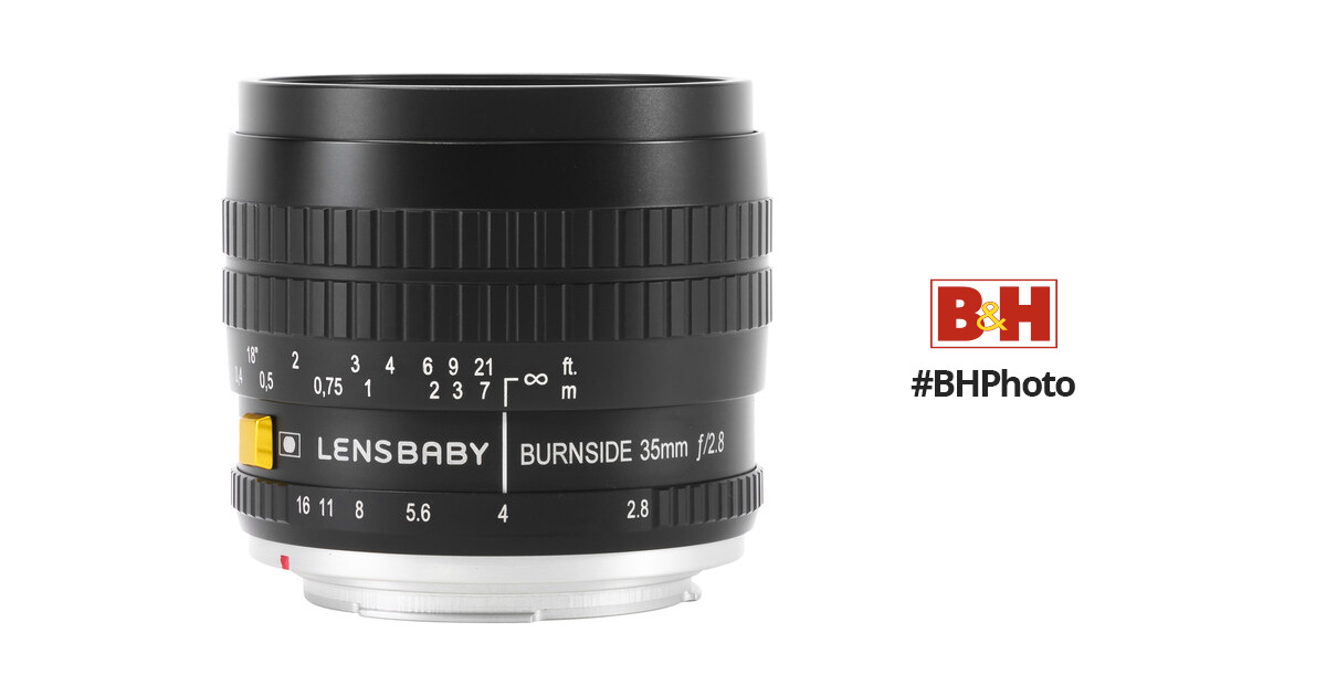 Lensbaby Burnside 35mm f/2.8 Lens for Nikon Z LBB35NZ B&H Photo
