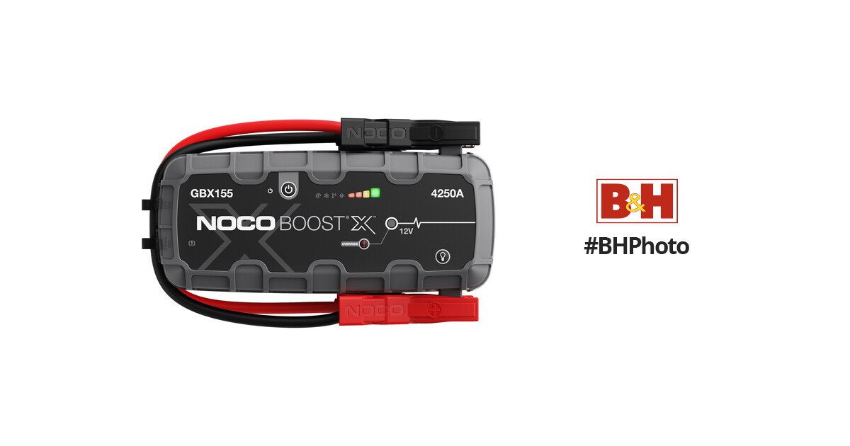 NOCO GBX155 - Boost X 12v 4250 Amp Lithium Jump Starter