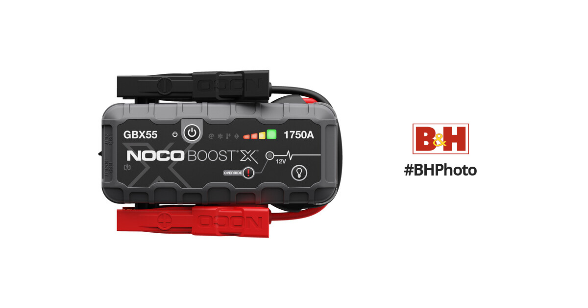NOCO Boost X GBX55 1750-Amp 12V Jump Starter GBX55 B&H Photo