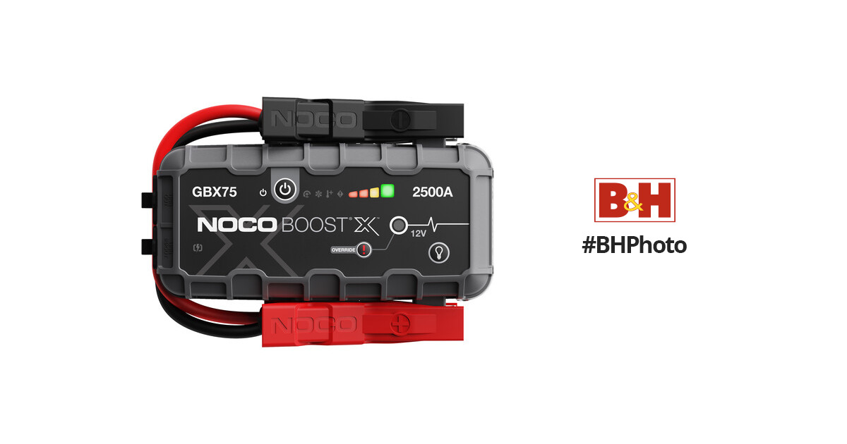 NOCO GBX75 2500A 12V UltraSafe Lithium Jump Starter for sale online