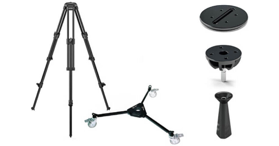 Sachtler Ptz Tripod System With Tripod Dolly S2036 0007 Bandh