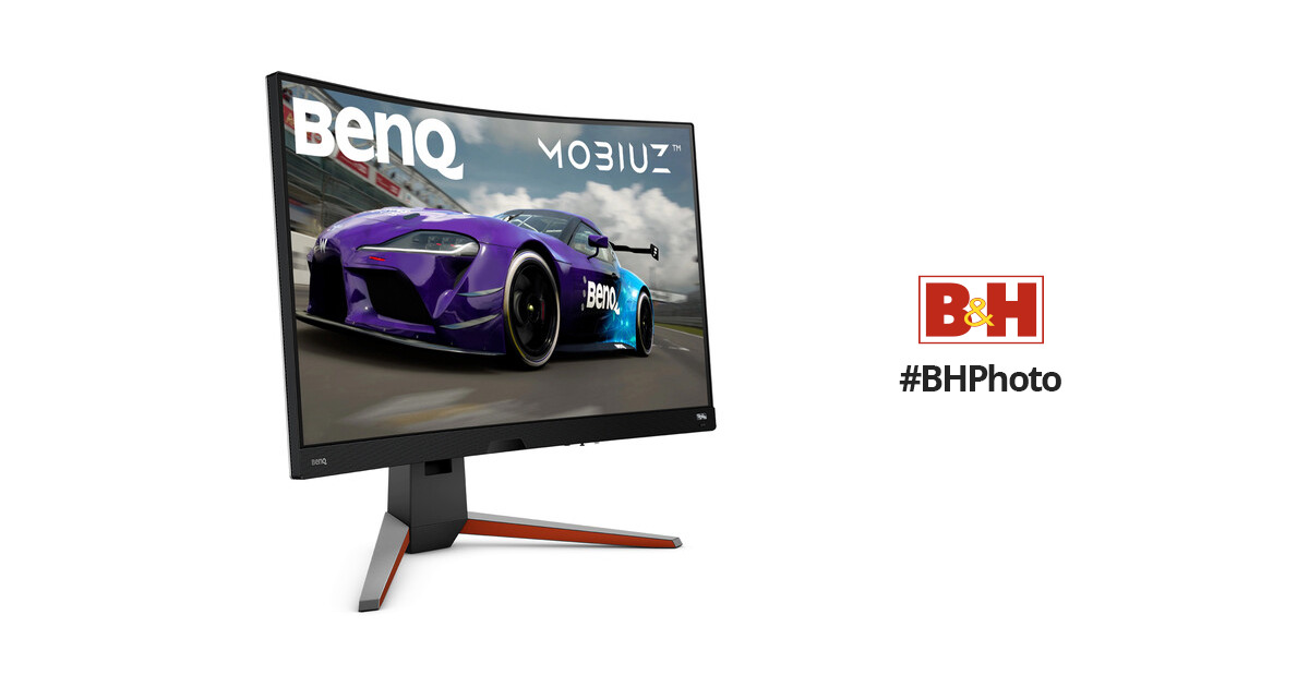  BenQ MOBIUZ EX3410R Monitor curvo para juegos de 34 pulgadas,  2K, 1440p, 144 Hz, 1 ms con control remoto, HDRi, 1000R, Optimizador de  color, Freesync Premium Pro