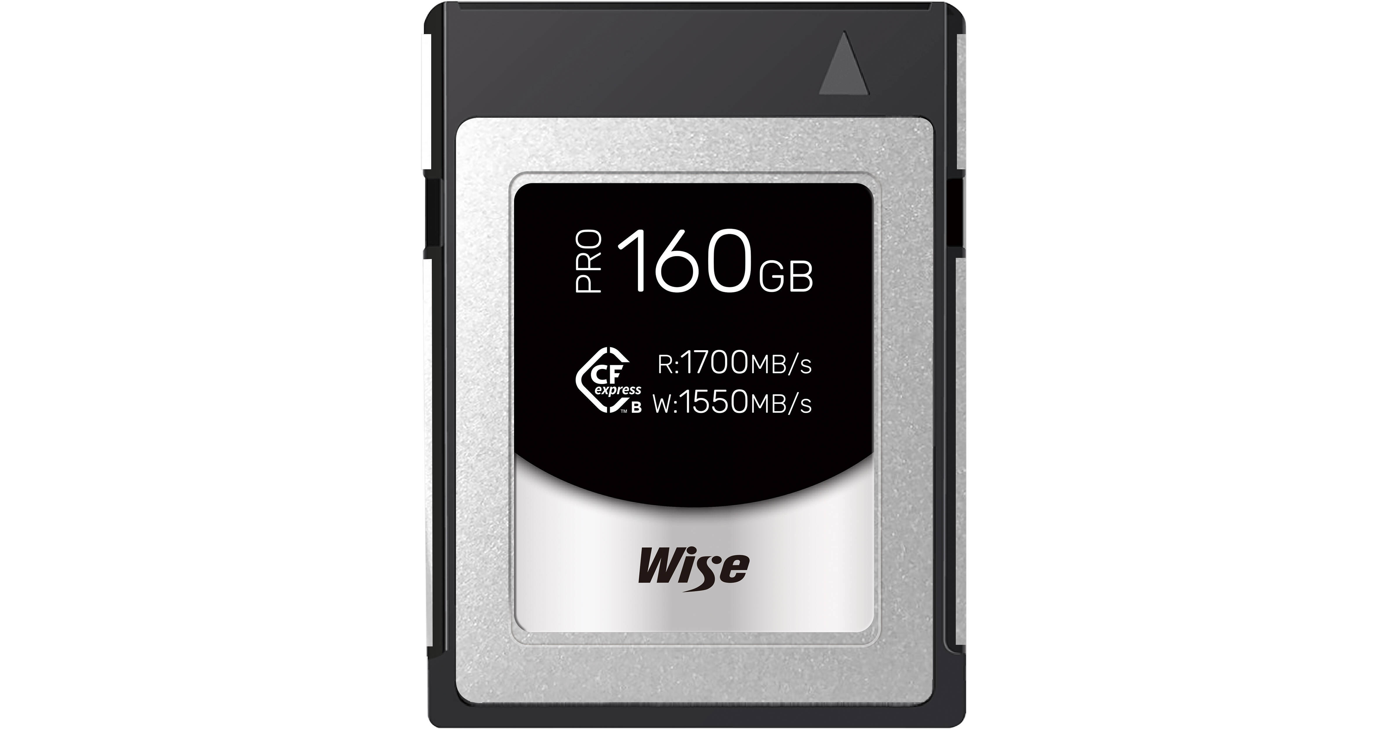 Wise Advanced 160GB CFX-B Series CFexpress Type B CFX-B160P B&H