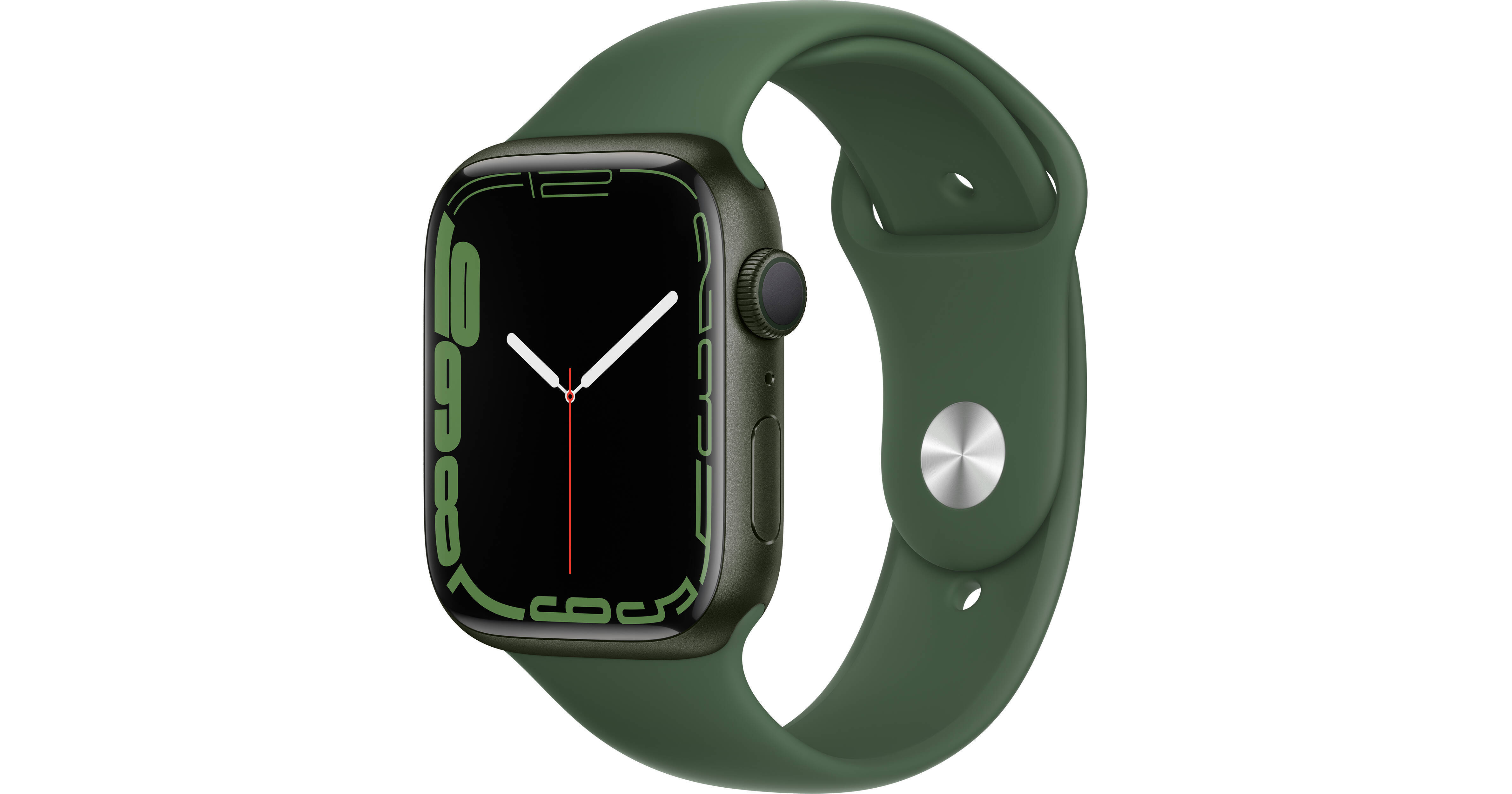 Apple Watch Series 7 GPS 45mm Midnight Aluminum with Abyss Blue Sport Band  A2474 45mm in Aluminum - US