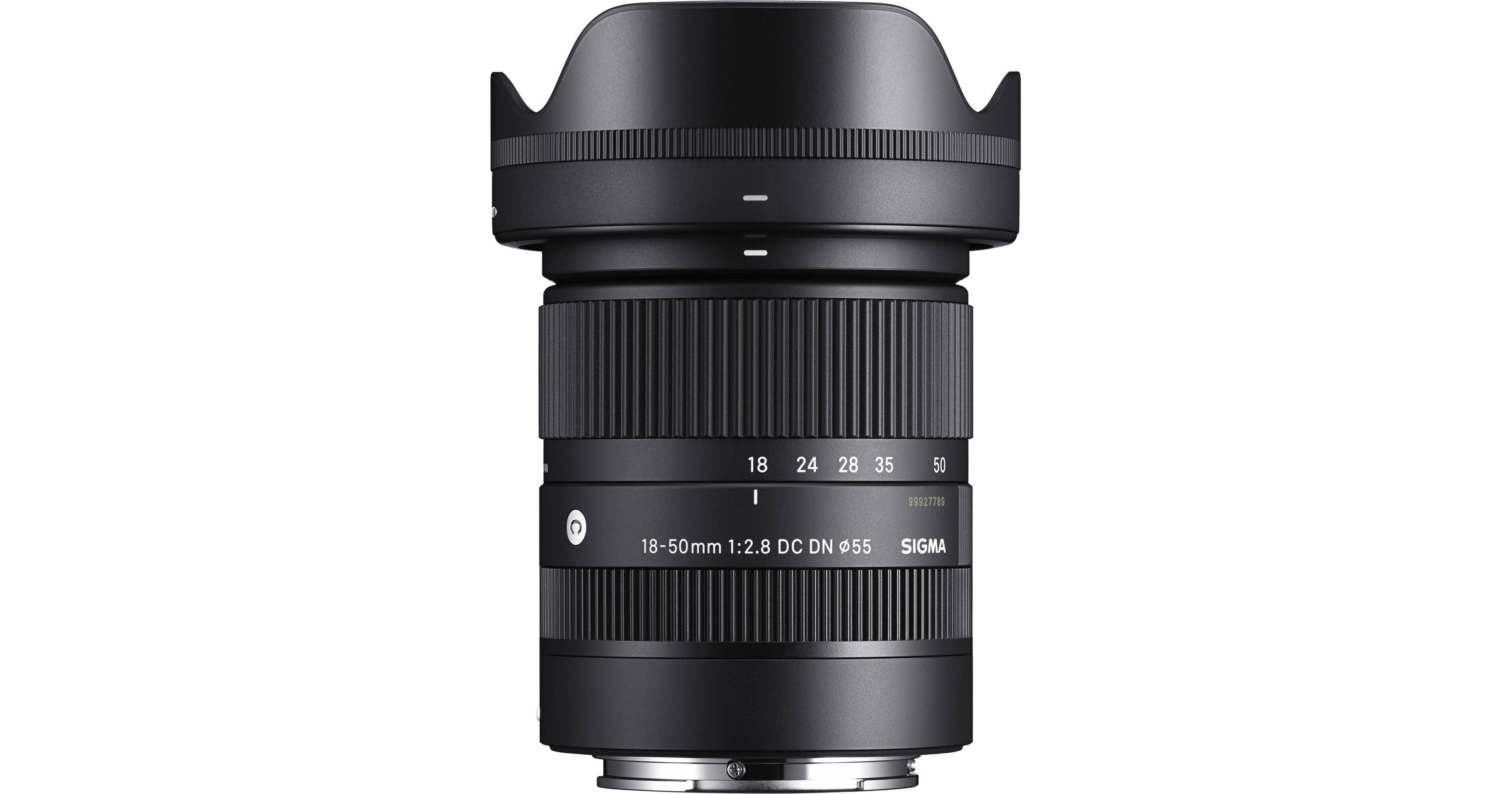 Sigma 18-50mm f/2.8 DC DN Contemporary Lens for Sony E 585965 Sigma 18-50mm f/2.8 DC DN Contemporary Lens for Sony E 585965