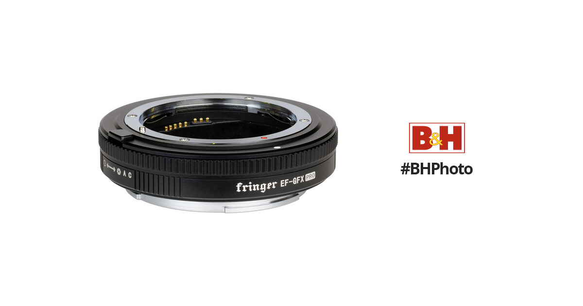 Fringer EF-Mount Lens to FUJIFILM GFX Camera Auto Adapter