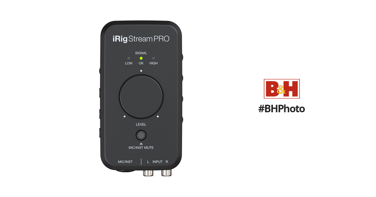 PC/タブレット PC周辺機器 IK Multimedia iRig Stream Pro Ultracompact 4x2 Audio Interface for  Computers, Smartphones, and Tablets