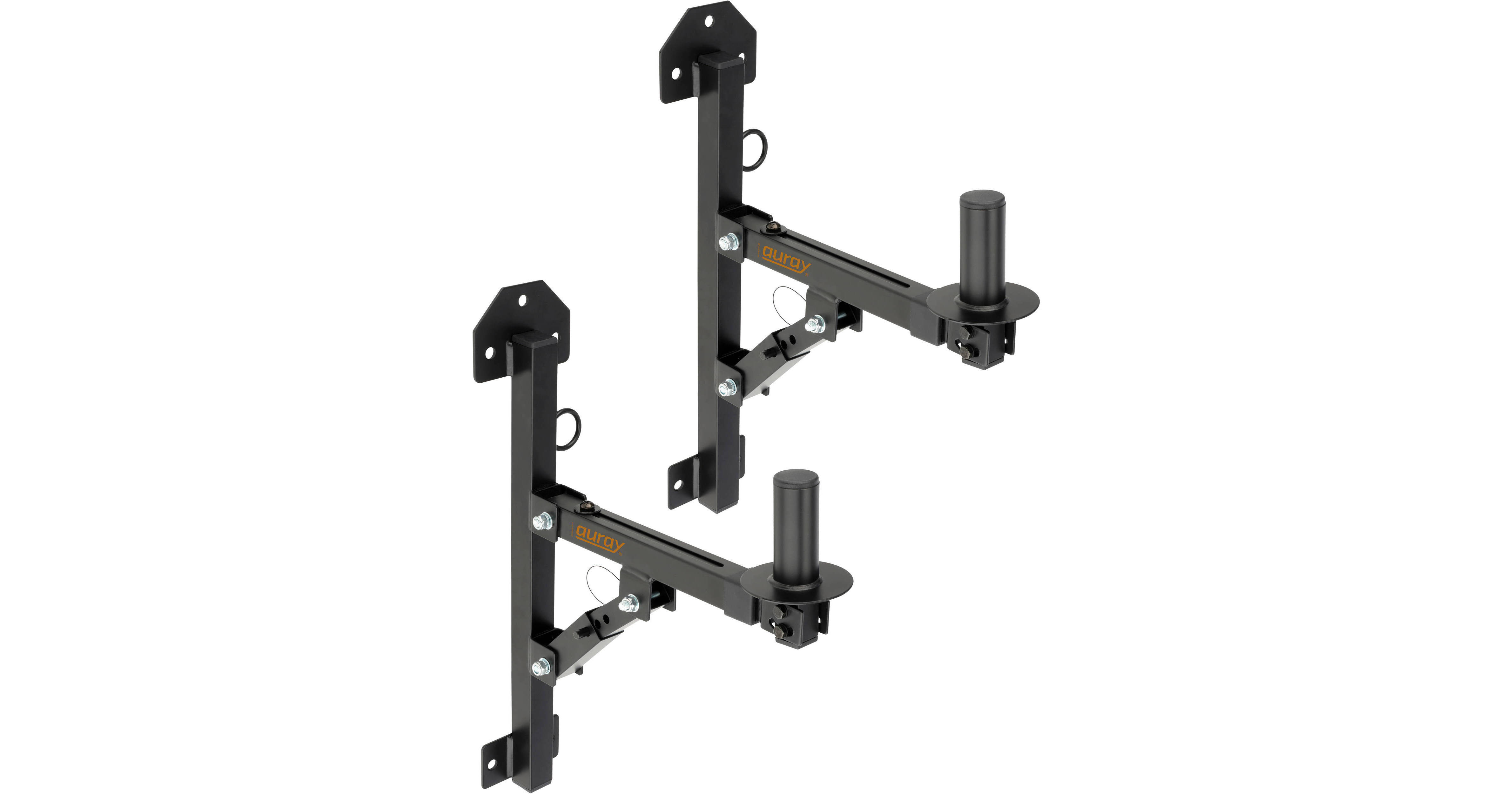 Auray Wall Mount Speaker Bracket with Tilt, Length, SSWM19TLA2