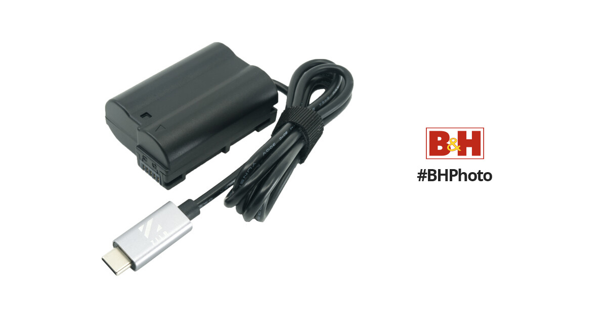 Bescor EN-EL15 USB-C Battery, USB-C Coupler & AC ENEL15USBCKX