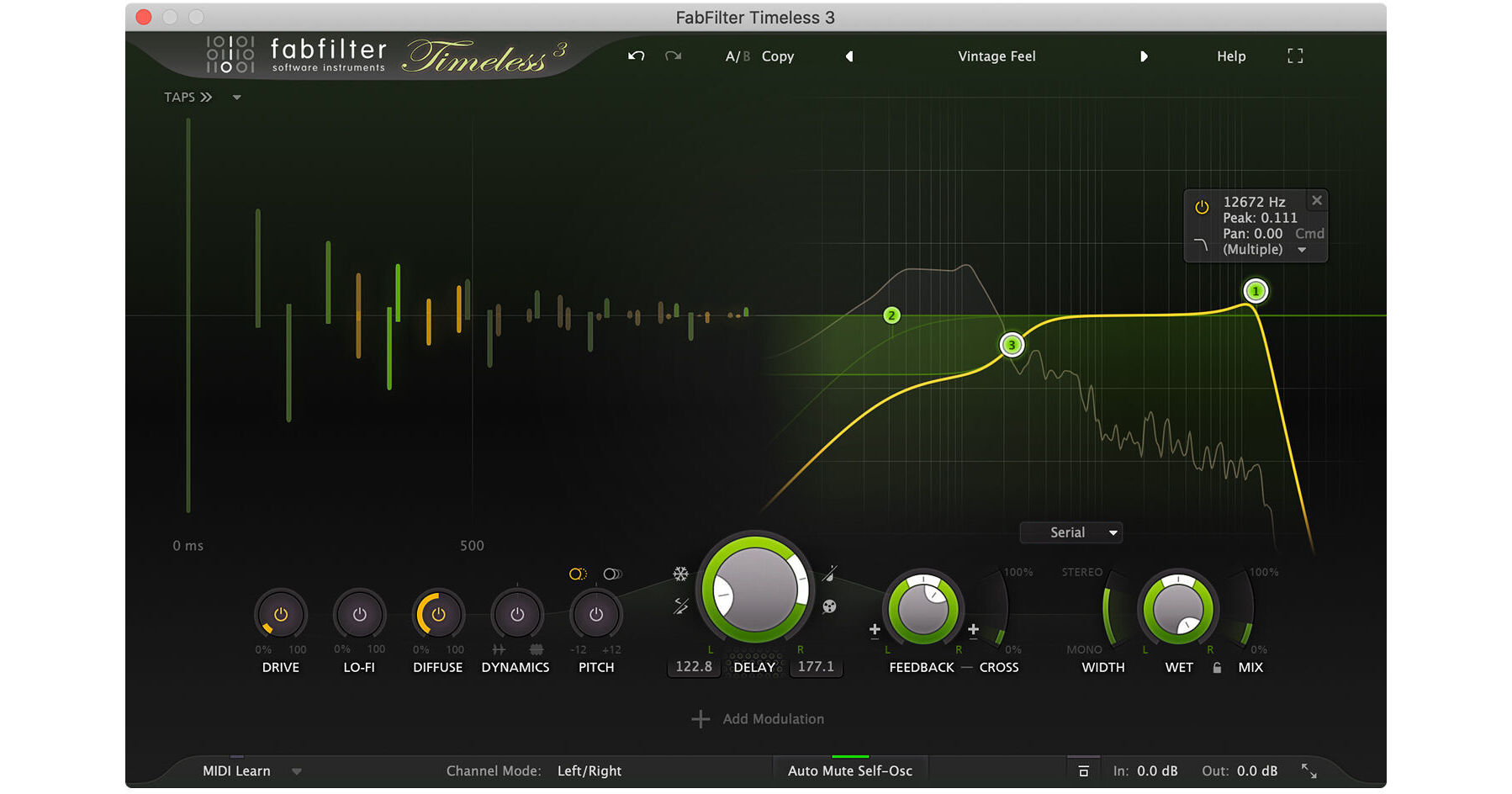 FabFilter Timeless 3 Tape Delay PlugIn (Download) 1131579 B&H