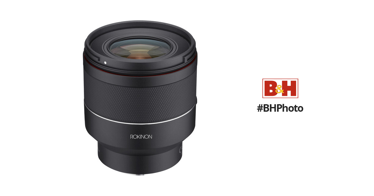 Rokinon AF 50mm f/1.4 FE II Lens for Sony E IO5014-E B&H Photo