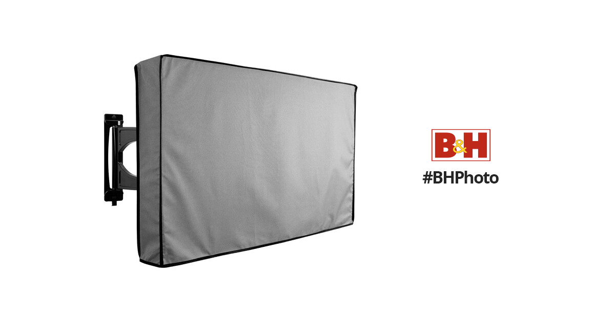 TV Cover Outdoor Khomo Gear Weatherproof 46"-48'' Protector LCD LED Black 