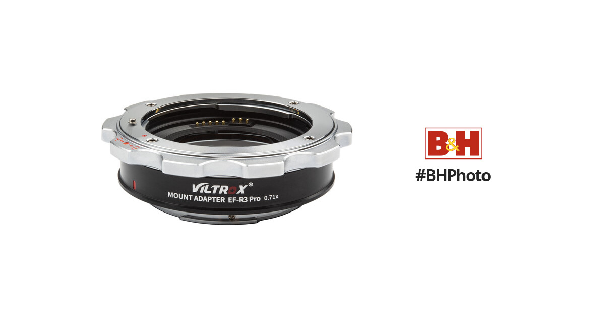 Viltrox EF-R3 PRO 0.71x Lens Mount Adapter for Can EF-R3 PRO B&H