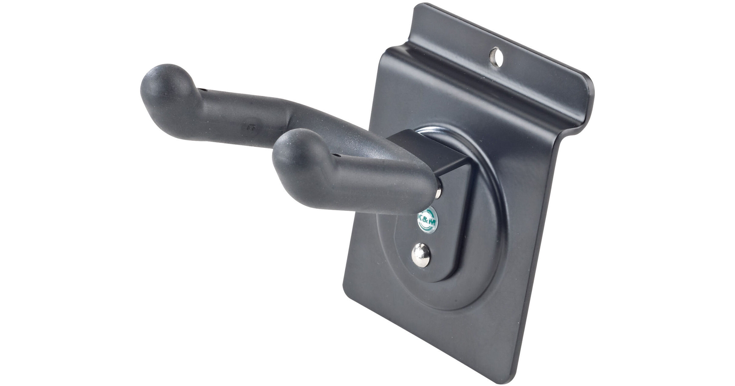 K&M Slatwall Mount Ukelele (Black) 44220.000.55 B&H Photo Video