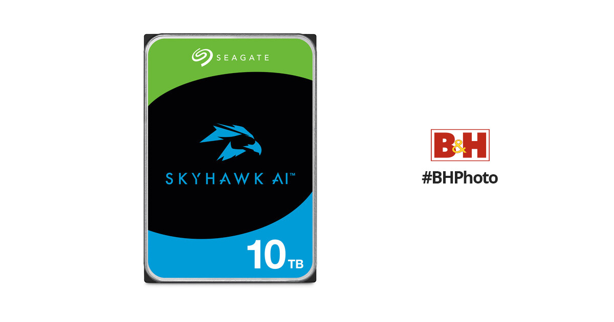 Seagate 10TB SkyHawk AI 7200 rpm SATA III 3.5