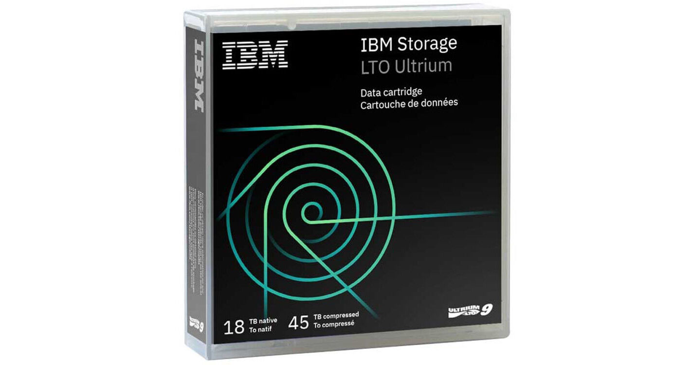 IBM LTO Ultrium 9 Data Cartridge 02XW568 B&H Photo Video