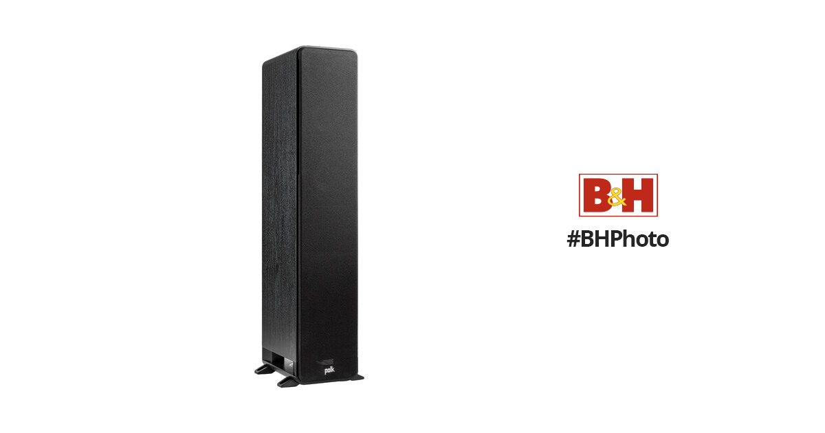 POLK AUDIO Signature Elite ES50 PAIR 5.25 2-Way Floor-Standing Speakers  Black