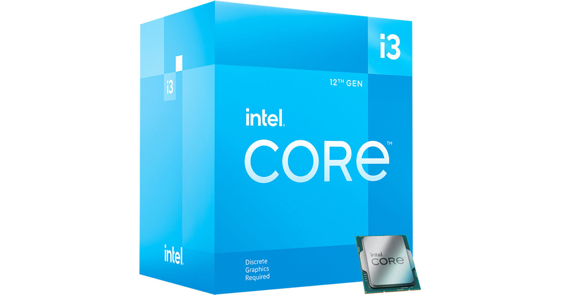 Buy the Intel Core i3 12100F CPU 4 Core / 8 Thread - Max Turbo 4.3