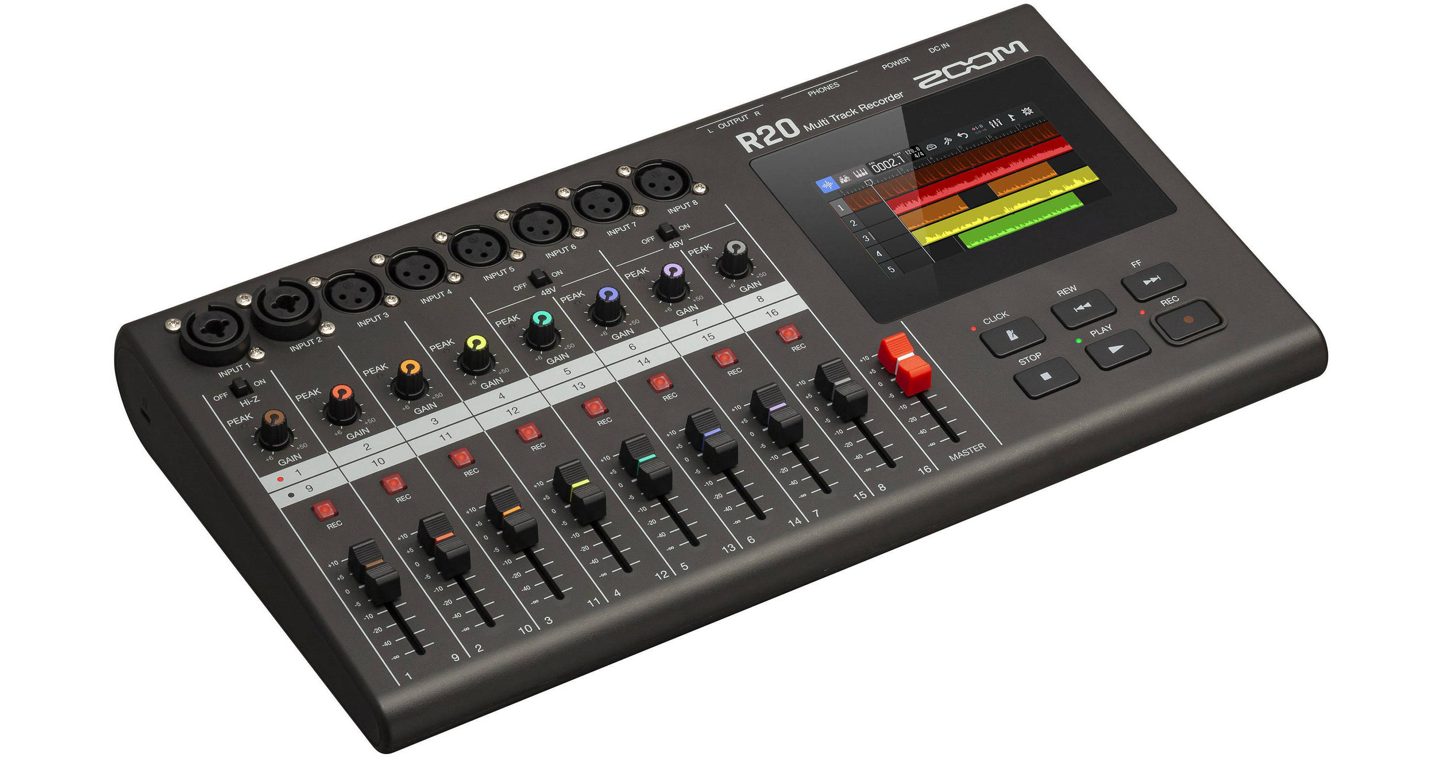 Zoom R20 Portable Multitrack Recorder ZR20 B&H Photo Video