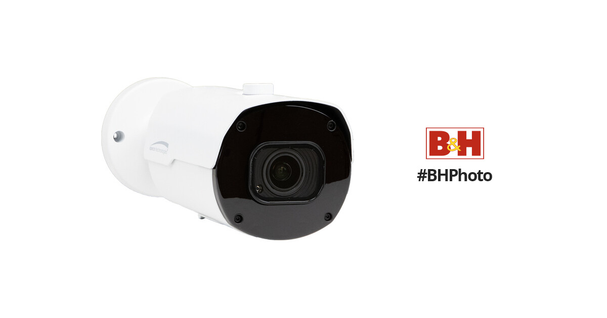 Speco Technologies O5B1MG 5MP Outdoor Network Bullet Camera with Night  Vision & 2.8-12mm Lens