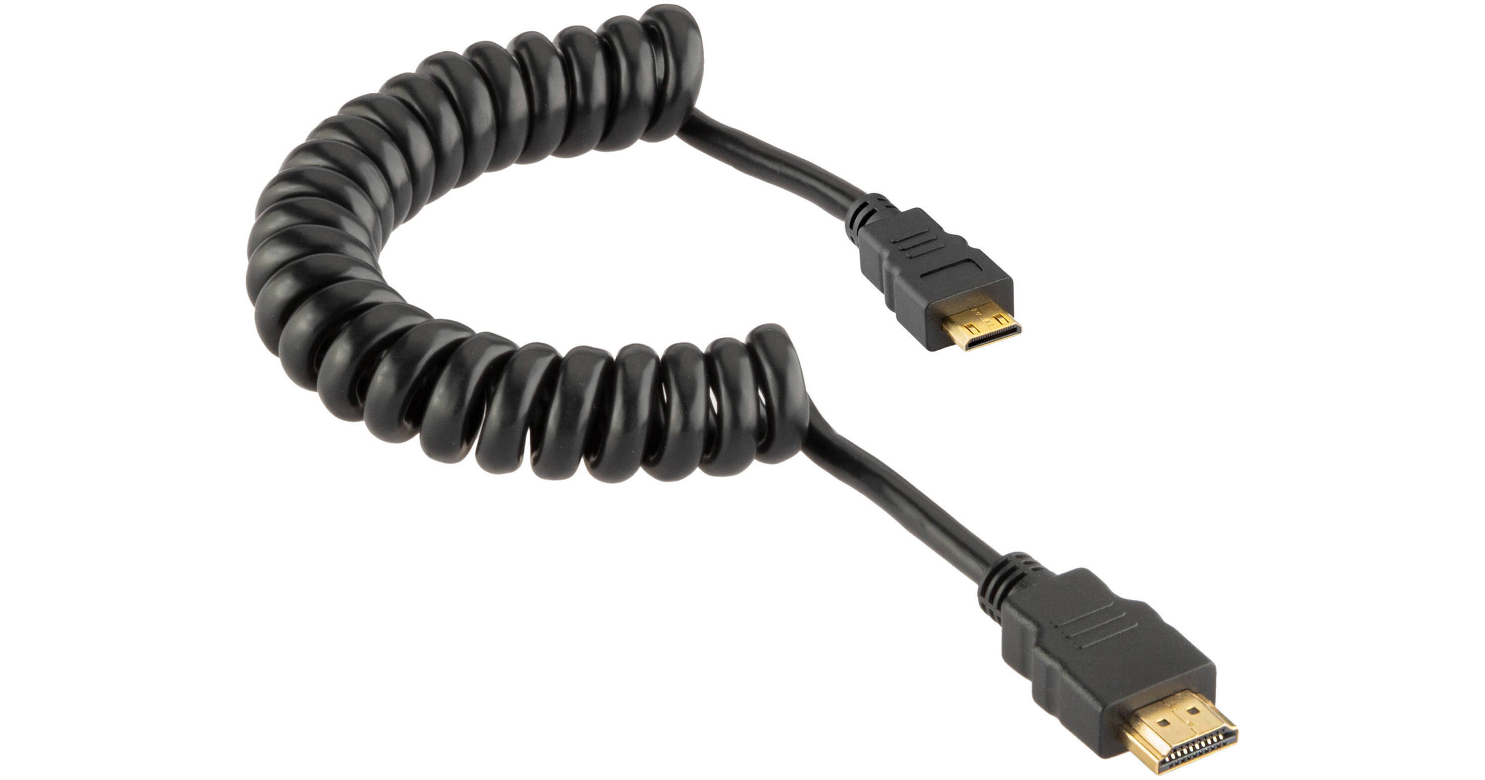 Elvid K Coiled High Speed Mini Hdmi To Hdmi Cable Hdmiac C