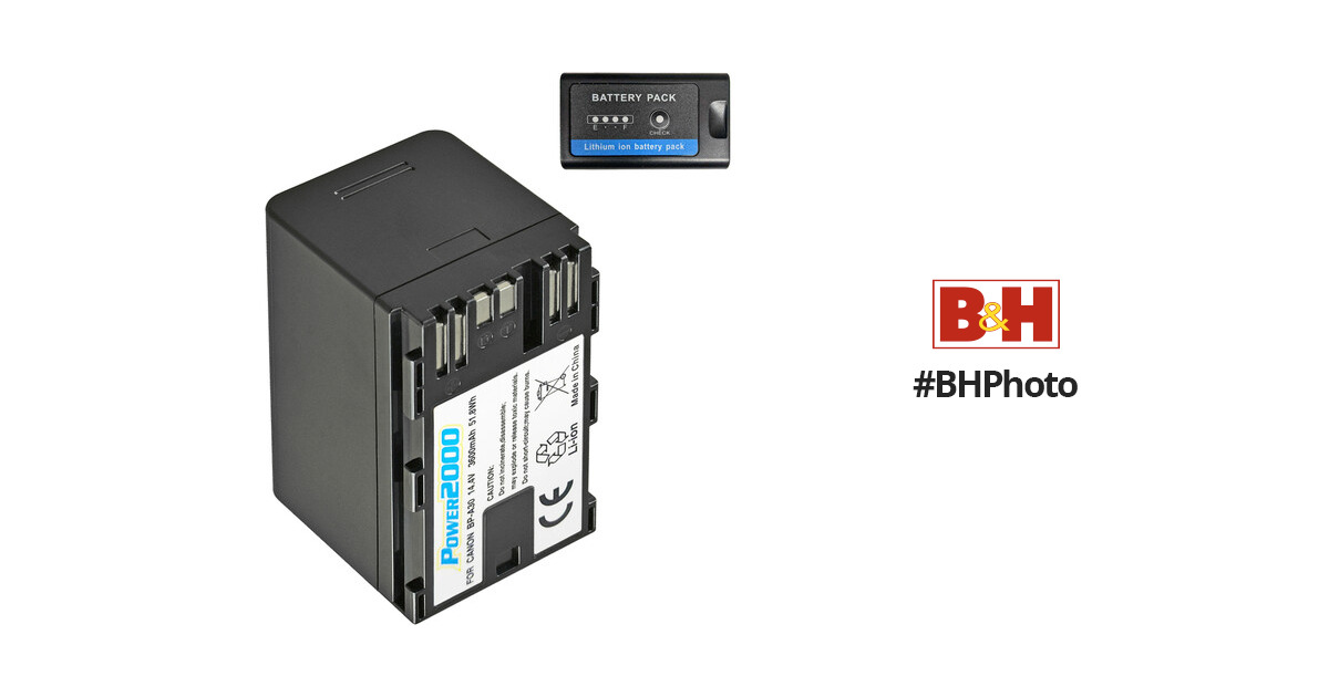 Power2000 BP-A30 Battery (14.4V, 3600mAh) ACD-798 B&H Photo Video