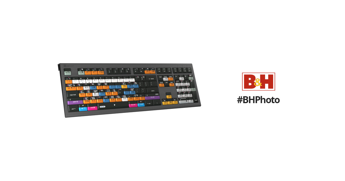 Logickeyboard ASTRA 2 Backlit Keyboard LKB-BLEN-A2M-US B&H Photo