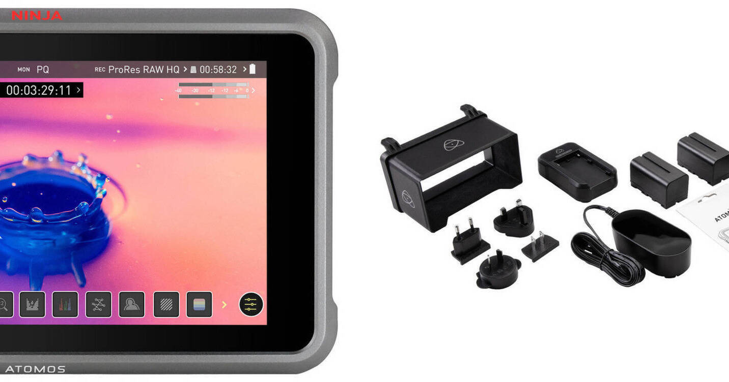 Atomos Ninja V+ Deluxe Starter Kit ATOMNPLAC1 B&H Photo Video