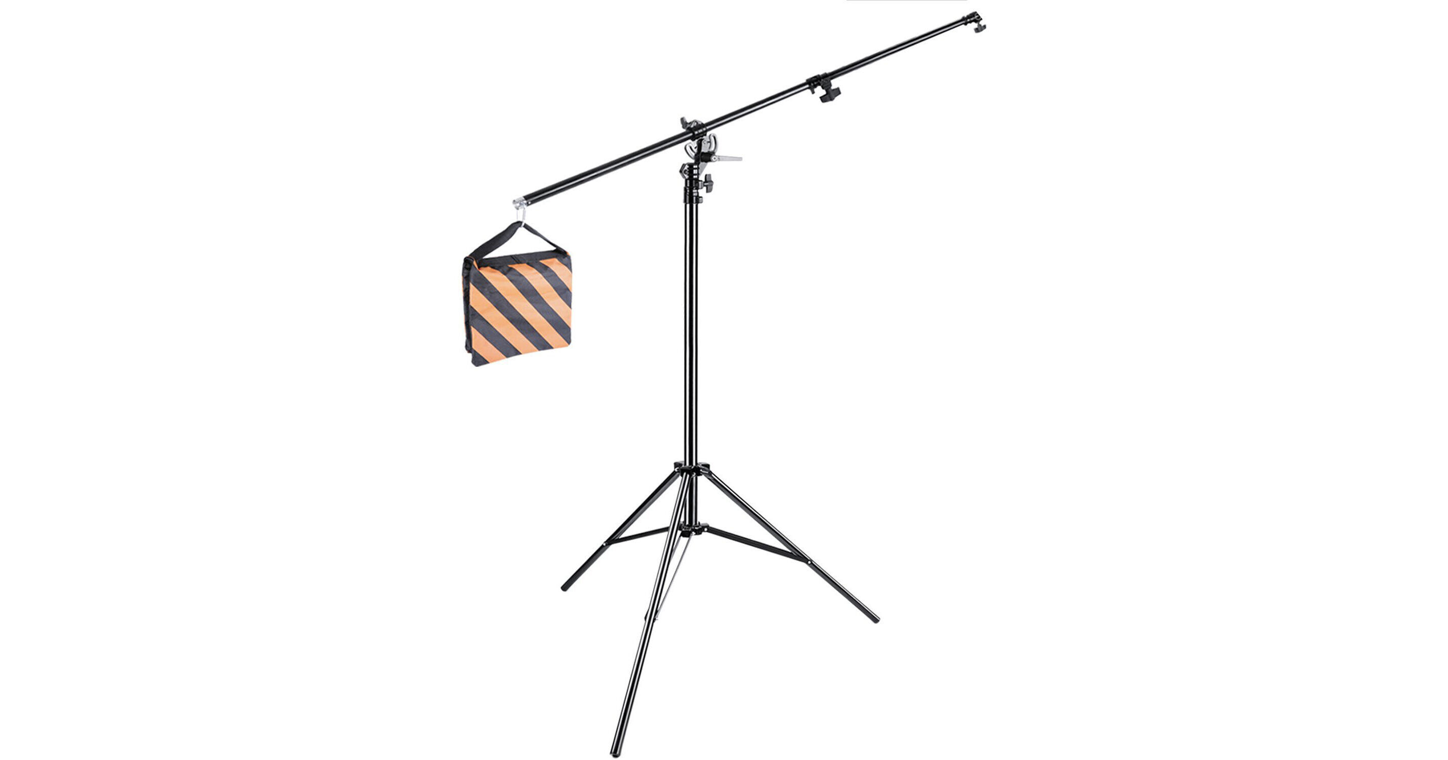 Neewer TwoWay Tripod Boom Light Stand with Sandbag (13')
