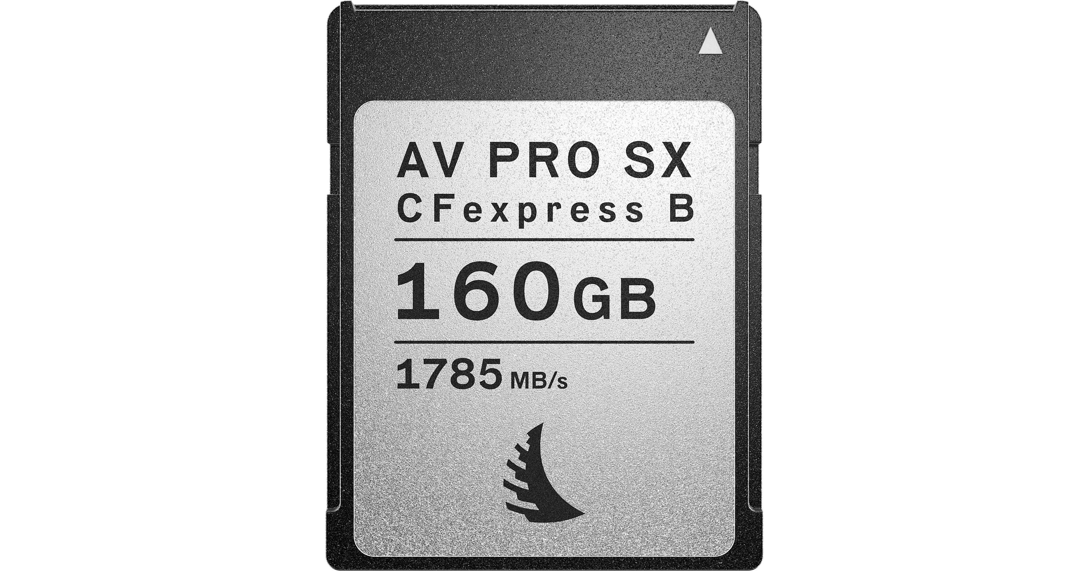 Angelbird 160GB AV PRO CFexpress 2.0 Type B SX AVP160CFXBSX B&H