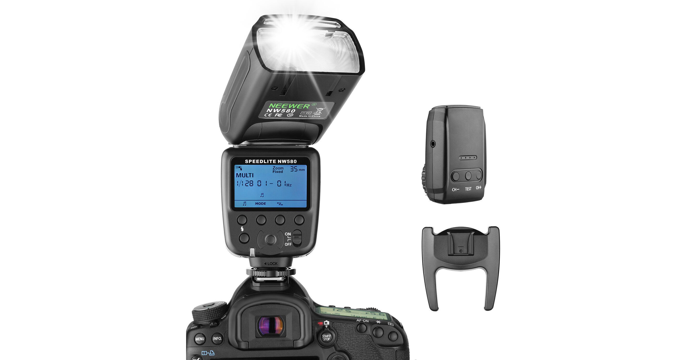 Neewer NW580 Wireless Flash Speedlite 66600288 B&H Photo Video