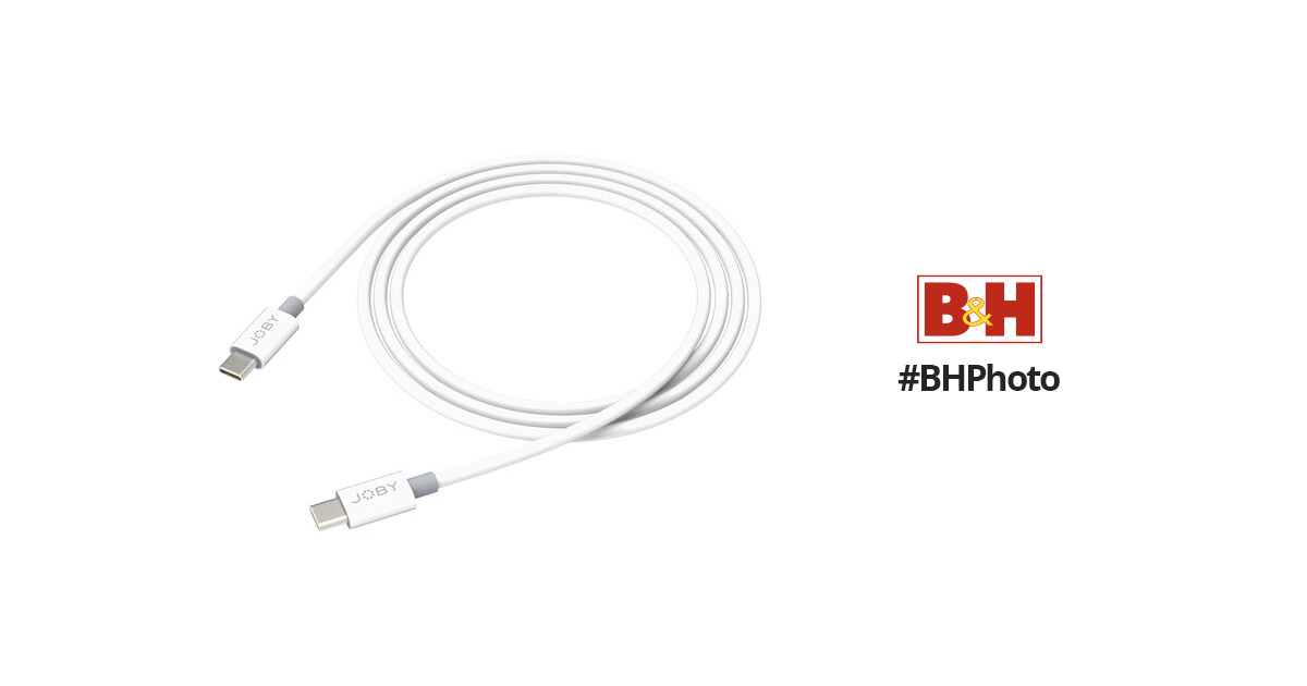 Joby Charge and Sync PD Cable USB-C to USB-C 2m - Madison Photo