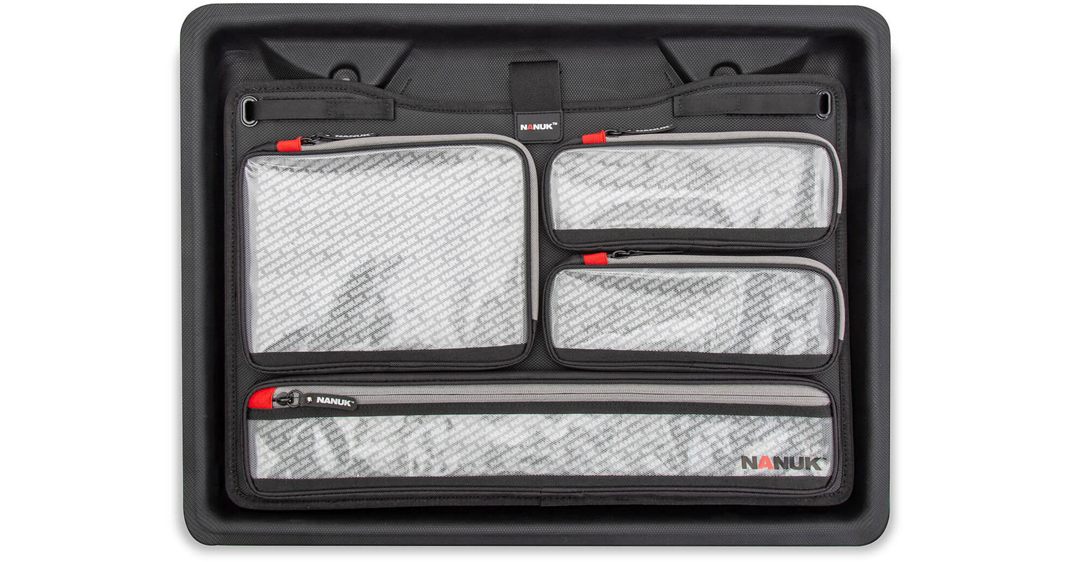 Nanuk 950 Case Lid Organizer – 3 Zippered Compartments For Cables, Tools & Accessories, Fits Only Nanuk 950 Hard Case