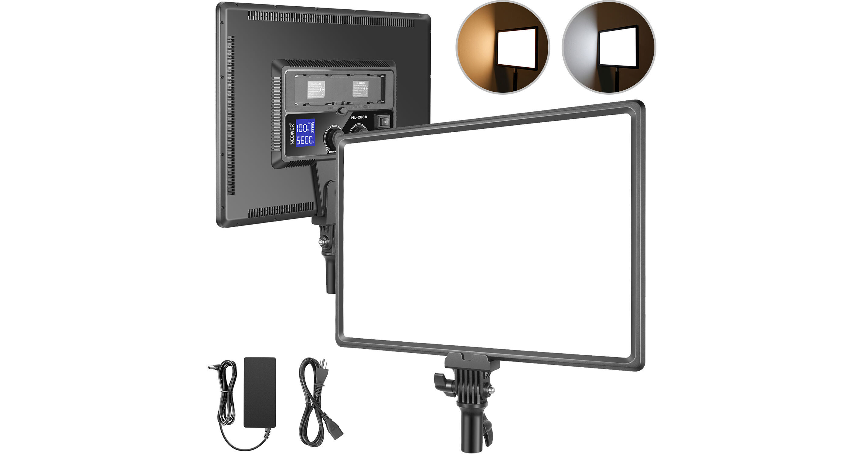 Neewer 40W LED Panel Light 10096061 B&H Photo Video