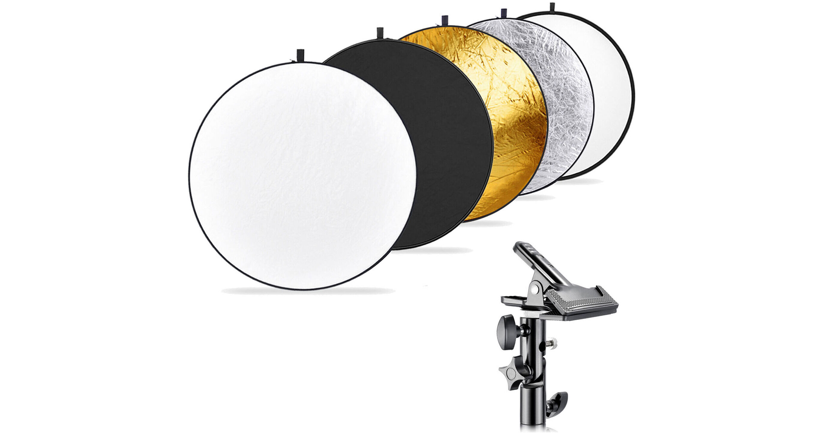 Neewer 5in1 Collapsible MultiDisc Light Reflector Kit