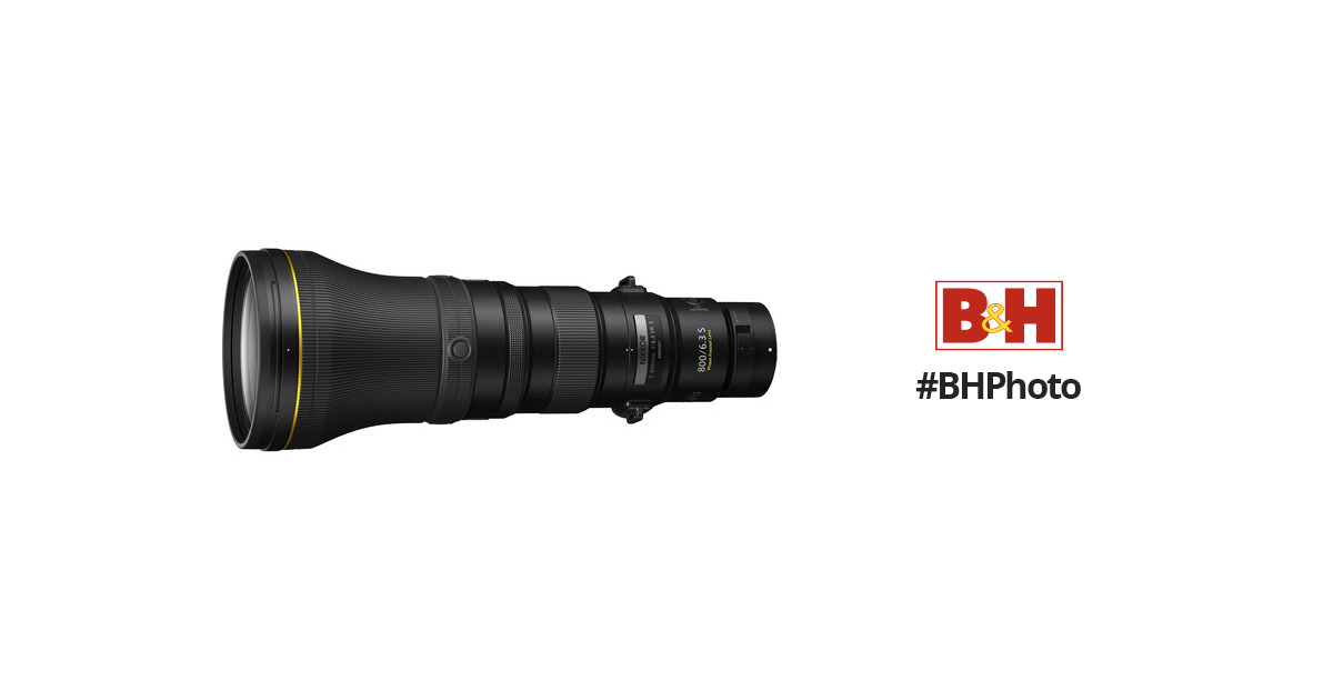 Nikon Z 800mm f6.3 VR S PF Lens | NIKKOR Z 800mm f/6.3 B&H Photo